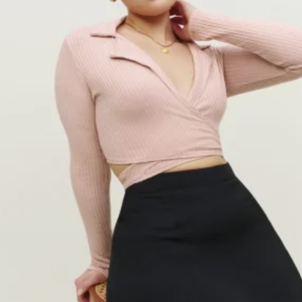 Reformation Cayden Knit Top